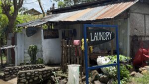 インドネシア スンバワ島のランドリー